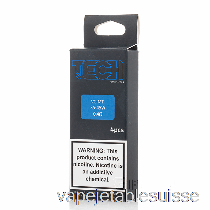 Vape Suisse Vaperz Cloud Vc Tech Bobines De Remplacement Bobines 0.4ohm Vc Tech